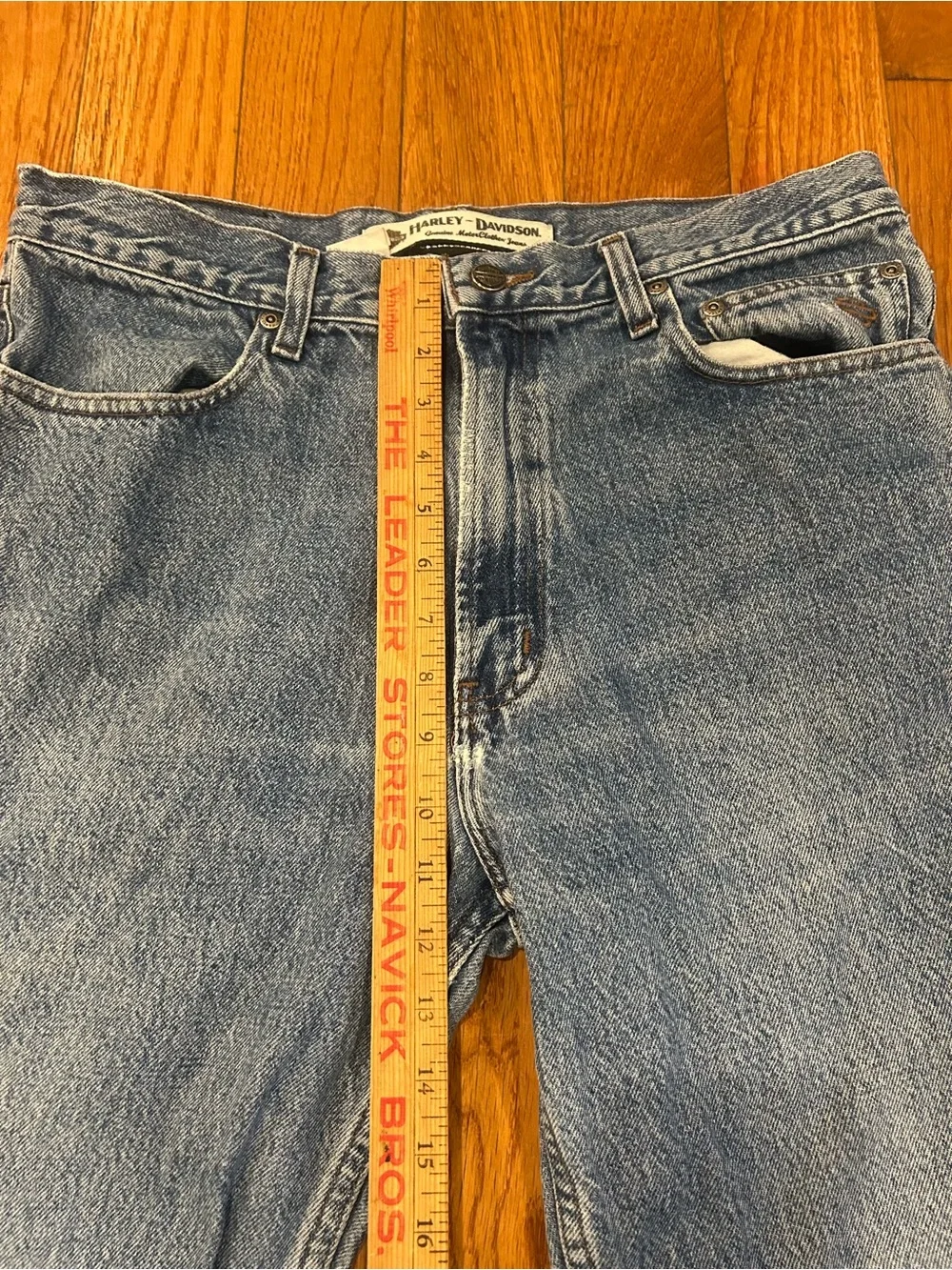 Vintage Harley-Davidson Men’s Jeans 34x30 Blue Denim Regular Fit MotorClothes